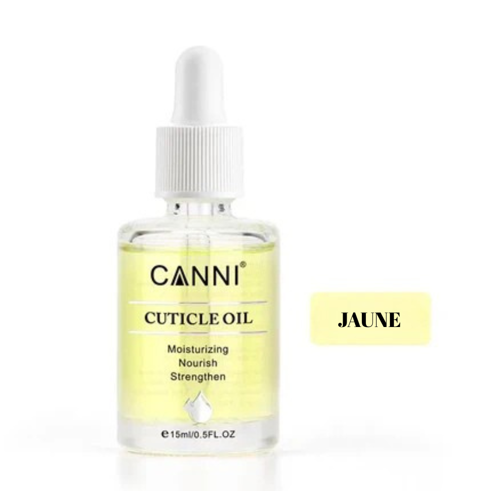 Huile à cuticules CANNI 15ml : Nourrissez et Sublimez Vos Ongles !