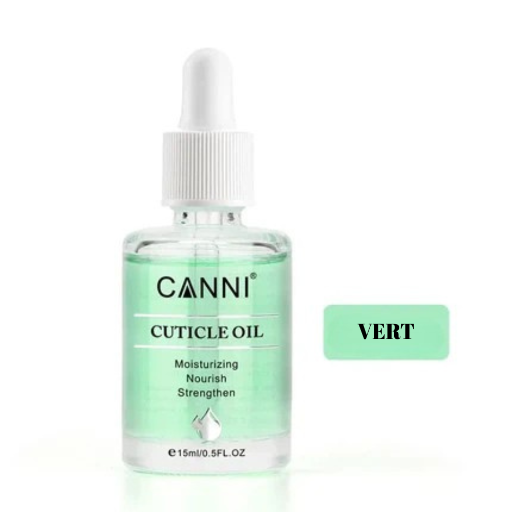 Huile à cuticules CANNI 15ml : Nourrissez et Sublimez Vos Ongles !