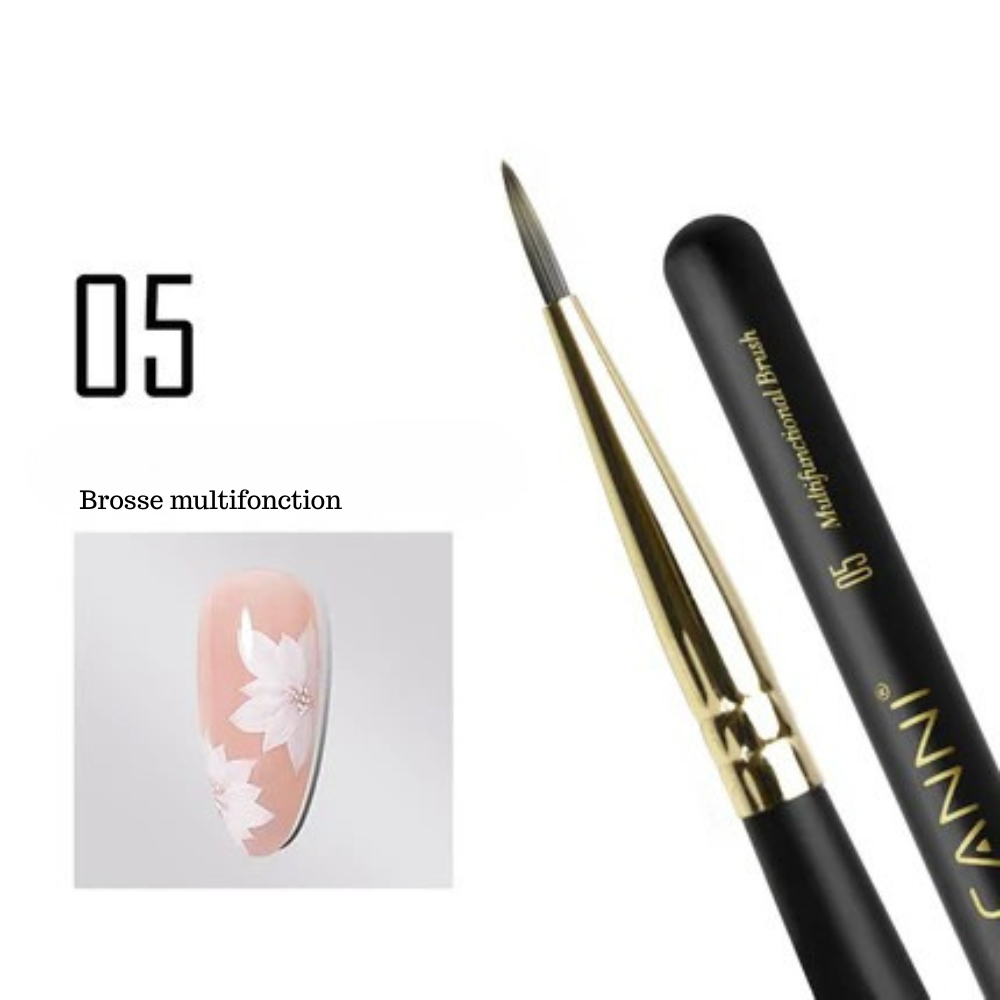 Pinceaux CANNI : L'Essentiel pour des Ongles Parfaits !