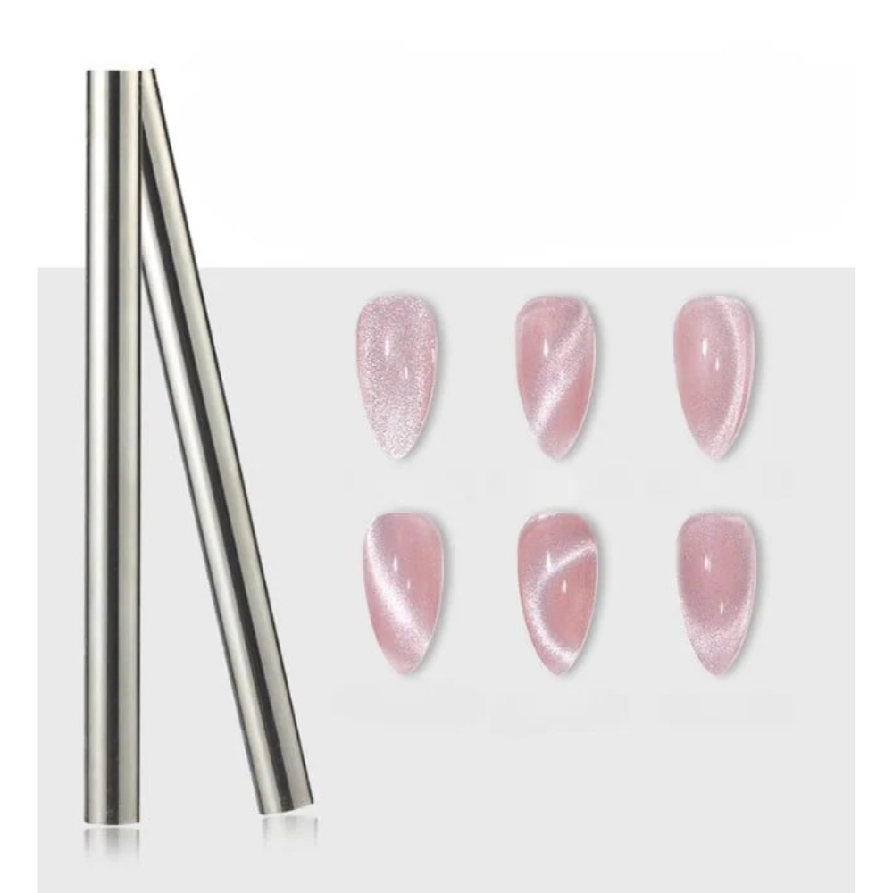 Aimants cylindrique à Vernis Effet Cat Eyes 15cm - Sublimez Votre Manucure !