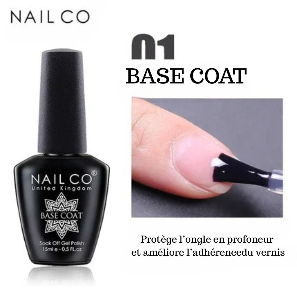 Duo Parfait : Base & Top Coat en Résine Naturelle