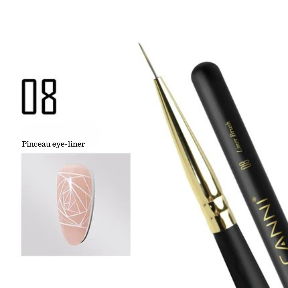 Pinceaux CANNI : L'Essentiel pour des Ongles Parfaits !