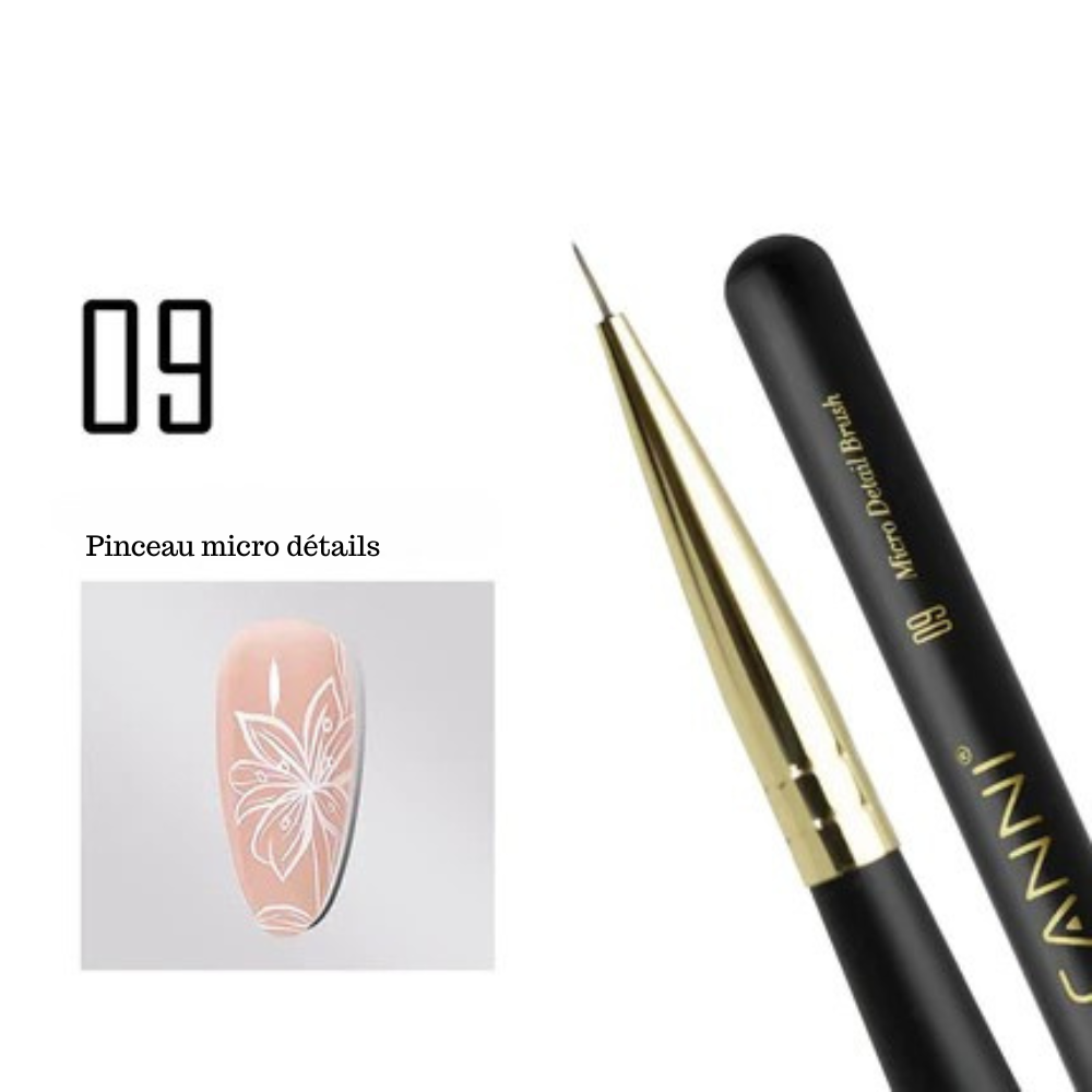 Pinceaux CANNI : L'Essentiel pour des Ongles Parfaits !