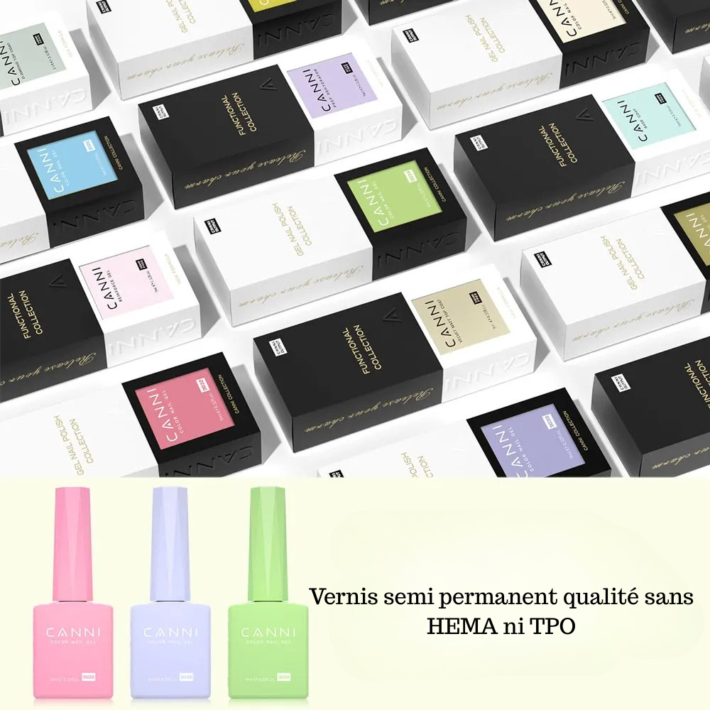 Vernis Semi-Permanent 9ml HEMA et TPO Free : La Révolution Beauté pour Vos Ongles !