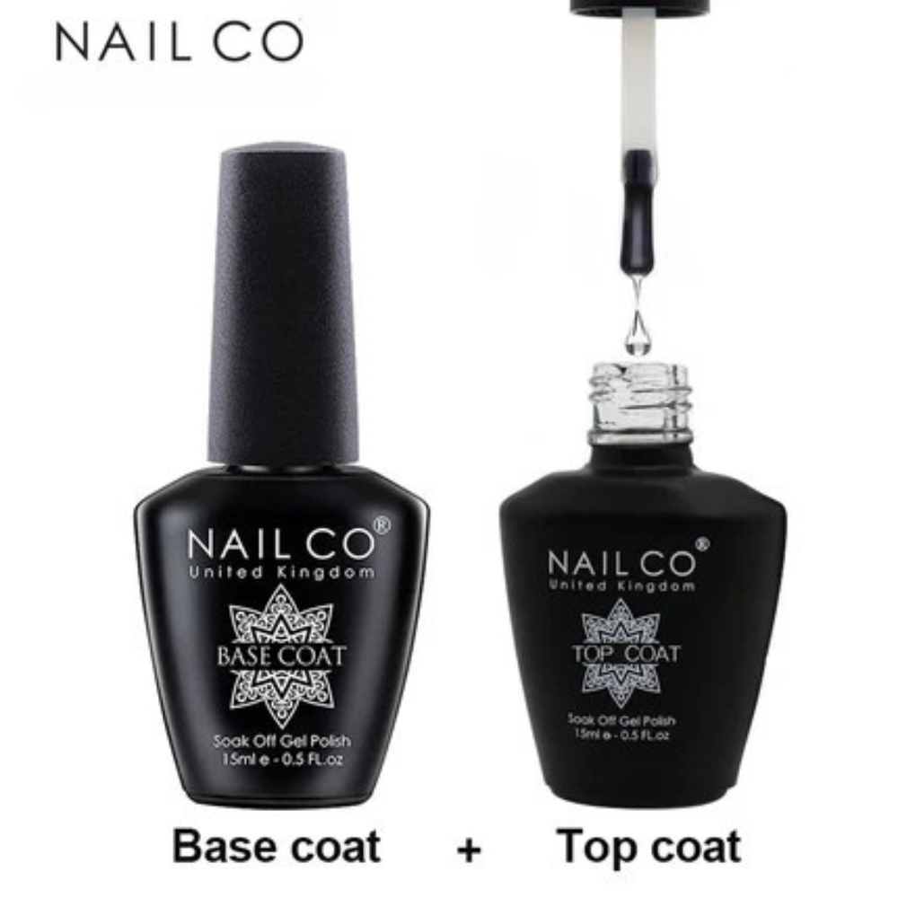 Duo Parfait : Base & Top Coat en Résine Naturelle