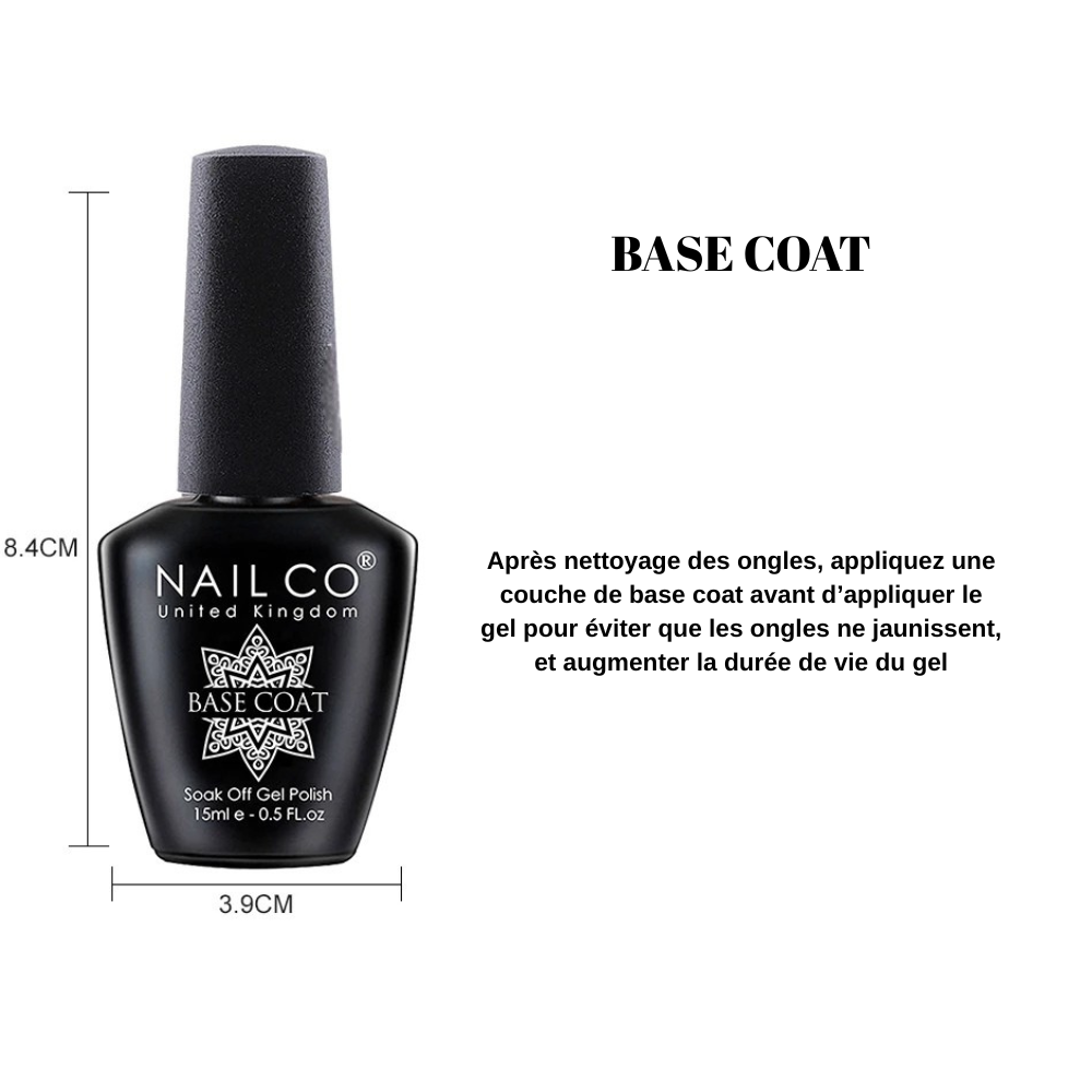 Duo Parfait : Base & Top Coat en Résine Naturelle