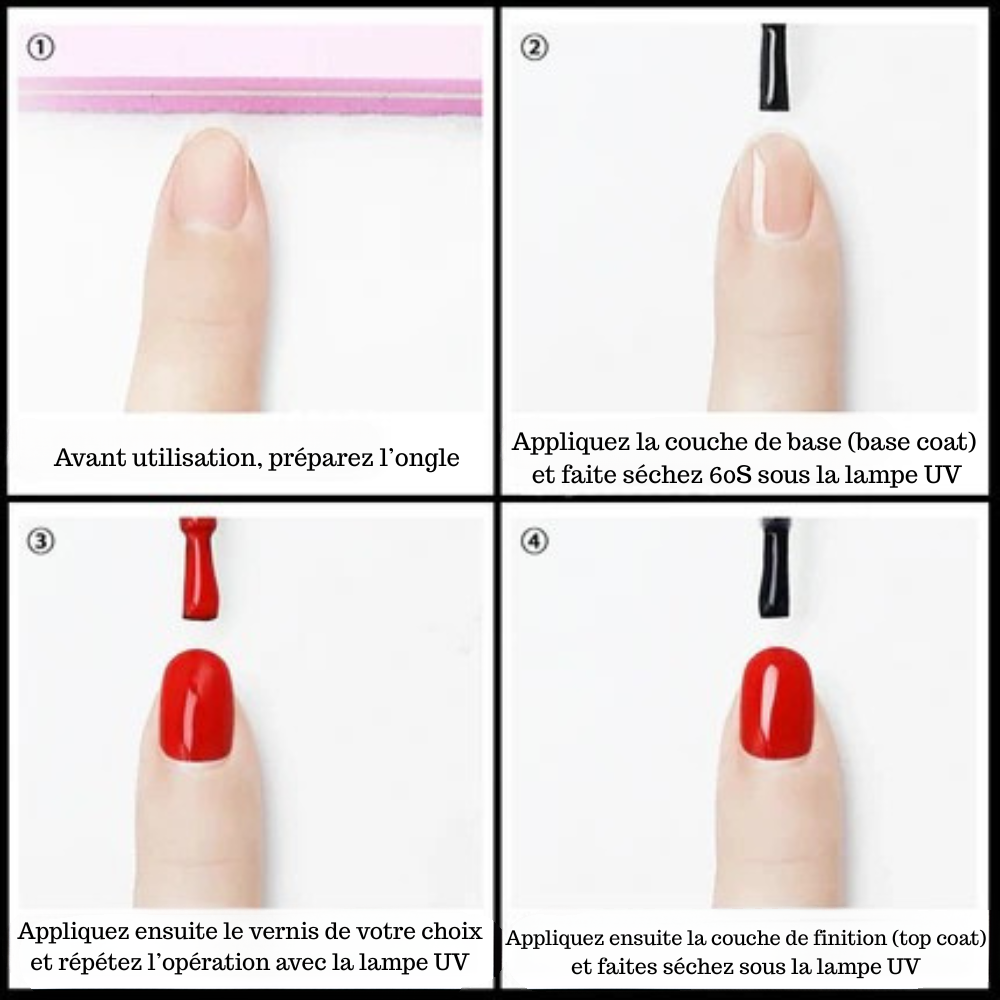 Duo Parfait : Base & Top Coat en Résine Naturelle