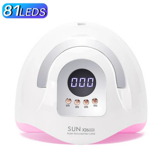 Lampe UV 380W avec 81 LEDS et Double Source Lumineuse : L'Innovation au Service de Vos Ongles