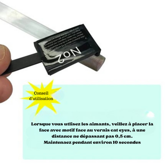 Aimants pour Vernis Cat Eyes : Créez des Effets Éblouissants