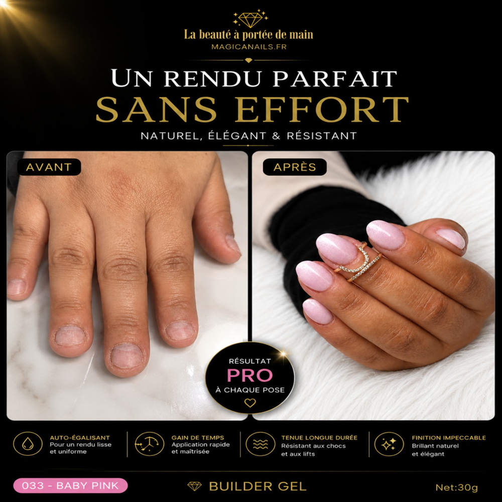 Gel de construction sans HEMA ni TPO – Sans limage