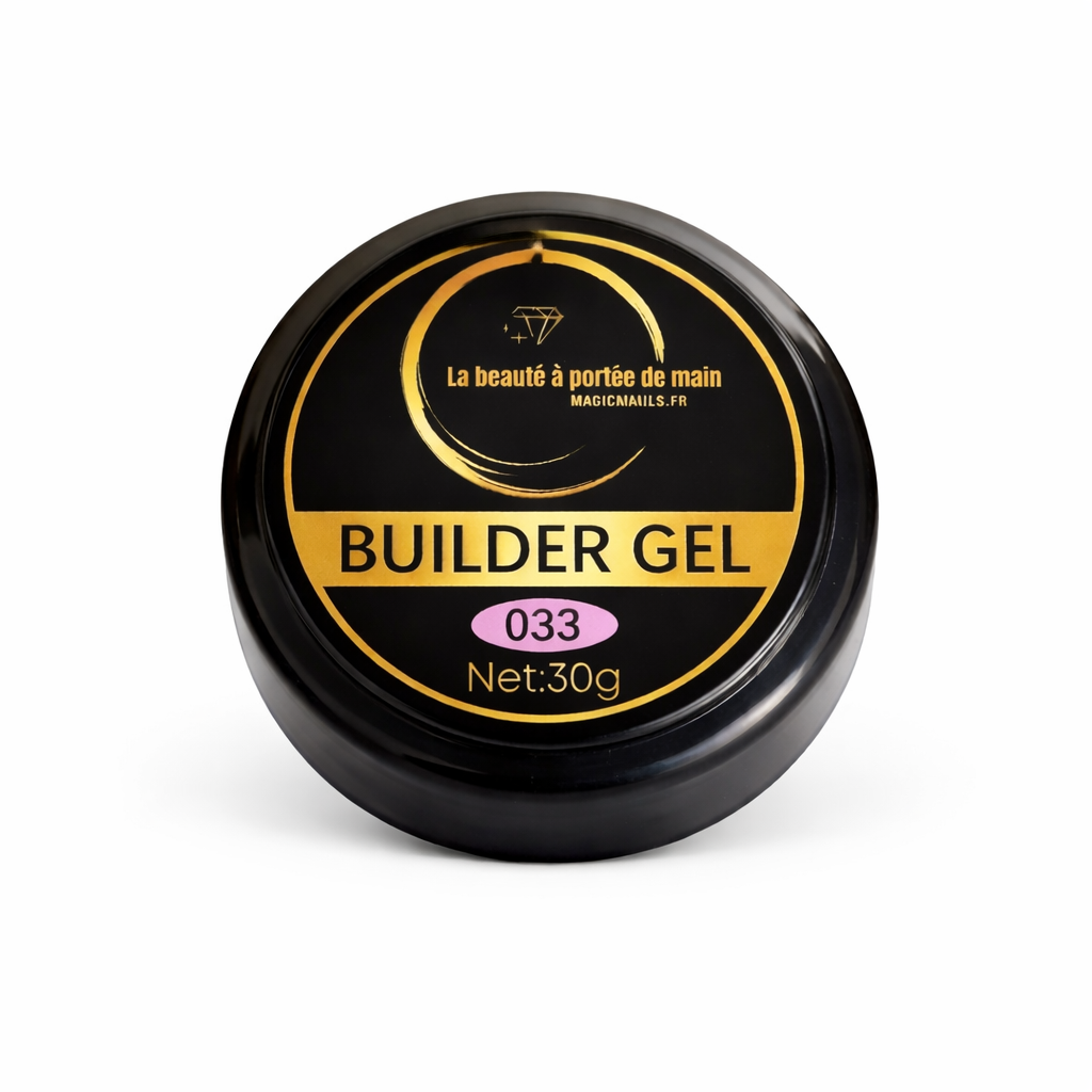 Builder gel pro 30g - Finition lisse & brillance parfaite