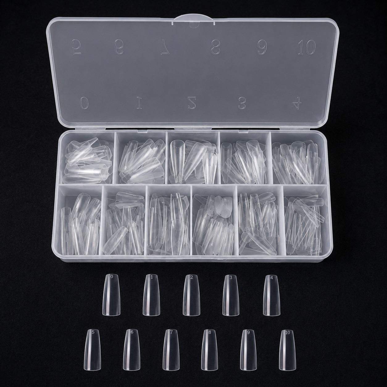 Capsules professionnelles pour extensions d’ongles
