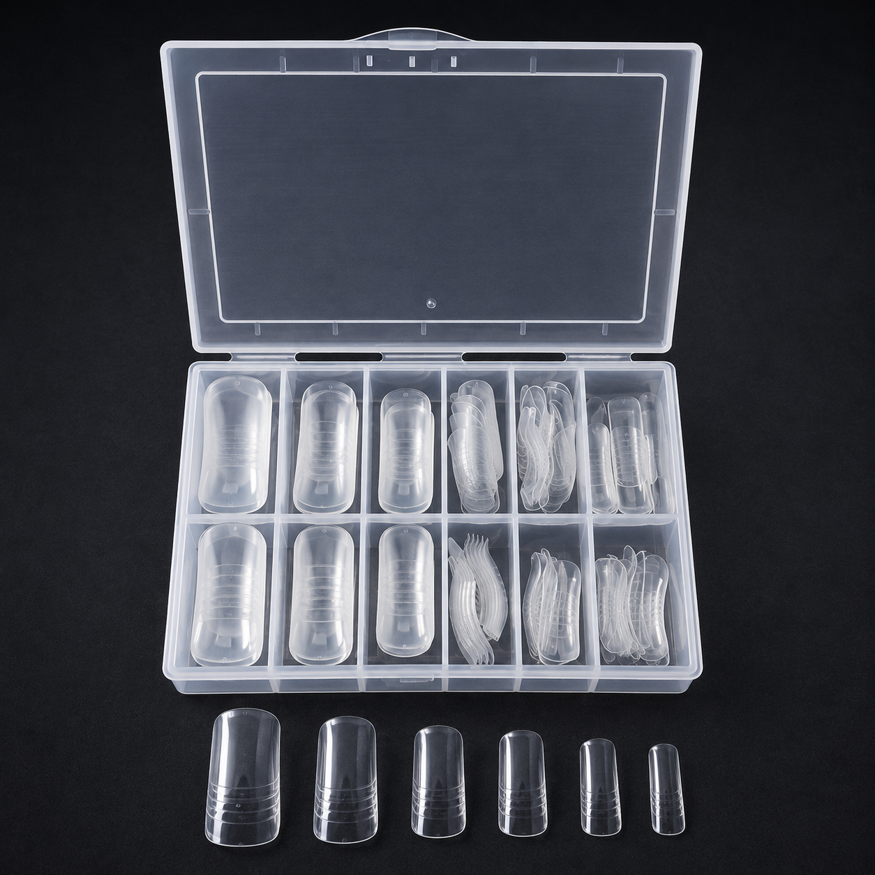 Capsules professionnelles pour extensions d’ongles